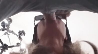 Throater's real wife takes cock deep and hard