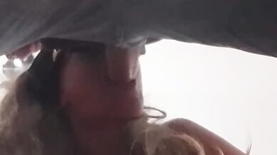 Throater's real wife takes cock deep and hard