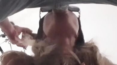Laura On Heels rages through breathless cock suction and cream floods deep