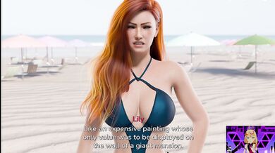 Lily take a big cock in her mouth