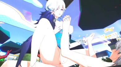 Honkai Star Rail – Yao Guang X Caelus Passionate Sex | 3D Hentai Animation