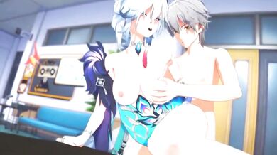 Honkai Star Rail – Yao Guang X Caelus Passionate Sex | 3D Hentai Animation