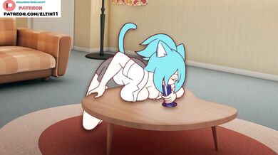 Horny Gumball Mom Have Good Time With Big Dildo Machine - Hottest Furry Gumball Hentai 4k 60fps