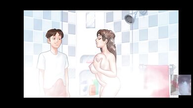 Step-Mom was shocked!!! Milf Step-Mom got hard fucked in the shower