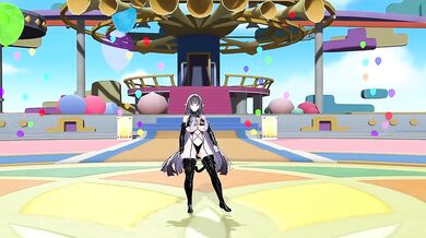 Thicc Elf VTuber Bunny Style Strip Dance | Hentai MMD