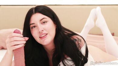 Gentle Cum Eating Instructions for a Good Boy - JOI - CEI - Kayla Summers - Full Video