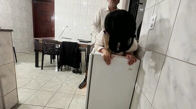 A high-powered executive gets her ass and pussy fucked during a work meeting.