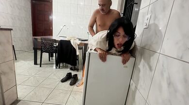 A high-powered executive gets her ass and pussy fucked during a work meeting.