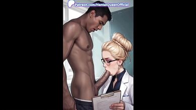 My stepbrother fucked my doctor . (hentaiqueen ai )