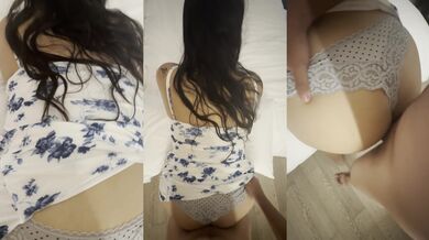 Asian babe loves it doggy