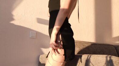 skinny Asian girl gets fucked in a hotel on her first date