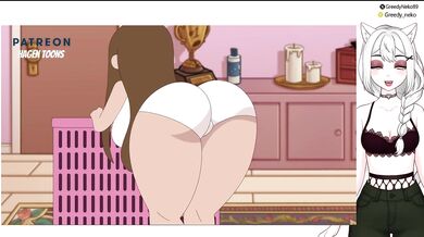 Audrey & Her Best Friend Share a Huge Cock