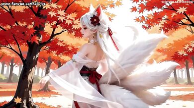 The cute little fox girl, do you like her? By the big fat guy... Episode Two AI-generated