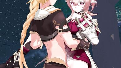 Genshin Impact – Linnea Outdoor Sex With Aether - Hentai 3D Animation