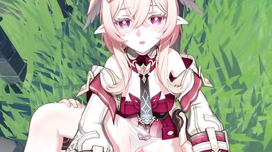 Genshin Impact – Linnea Outdoor Sex With Aether - Hentai 3D Animation
