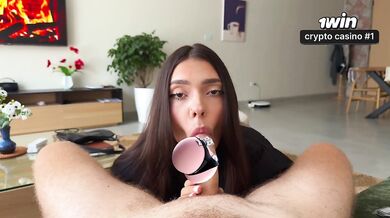 A sexy stranger came out on top in a dispute over an apartment rental