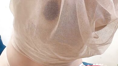 ravenous grip holds soft leggings tight," sweethanajapanese cum sprays where leather meets skin,