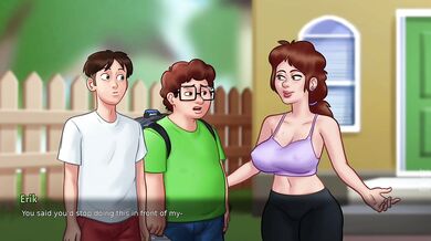 Sommertime saga | my sexy friend's big boobs