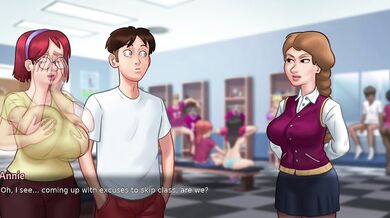 Sommertime saga | my sexy friend's big boobs