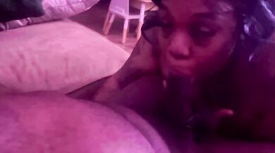 sloppy deepthroat turns raucous blowjob fest