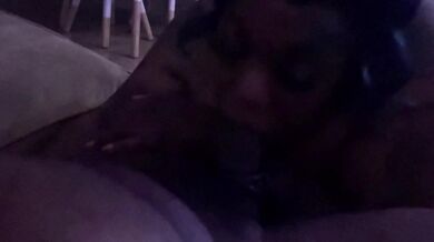 sloppy deepthroat turns raucous blowjob fest