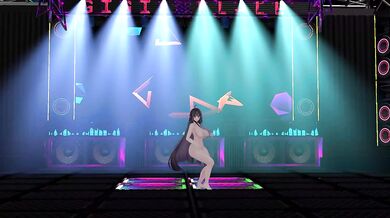 Nude Elf VTuber Hentai Dance | Whoo MMD