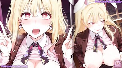 Marriagetoxin bunny suit hentai - big tits Kinosaki Mei Bunny Suit Blow Job for her boss hentai by PandaDaddy