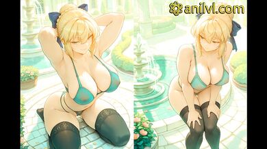 Saber sucks big cock and swallows cum