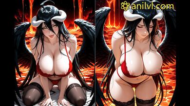Albedo fucks like a cheap whore and gets cum in all holes