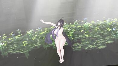 Latata Hentai MMD | Elf VTuber Nude Strip Dance