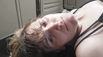 Dildo riding in vehicle