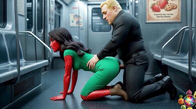 Batatudo eats Moranguete’s pussy and ass on the moving train Caught on the Train? Moranguete takes Batatudo’s big energy Vaginal and Anal porno