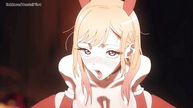 My Girlfriend's Blowjob Surprise - Anime (Credit @kokoborohen)