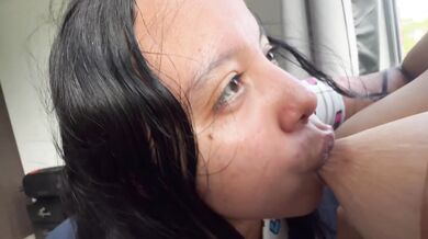 Breastfeeding in my friend's apartment