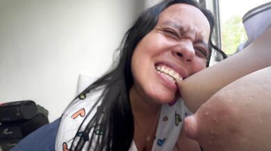 Breastfeeding in my friend's apartment