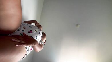 We play with our pussies and tits full of milk