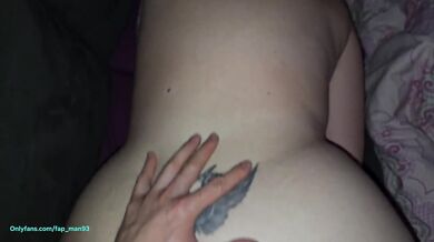 Watching TV Together Turned Into Hot Sex and Cumshot on Wife's Pussy