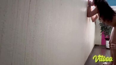 My girlfriend is submissive, watch how she fucks when we're in the room - Big ass