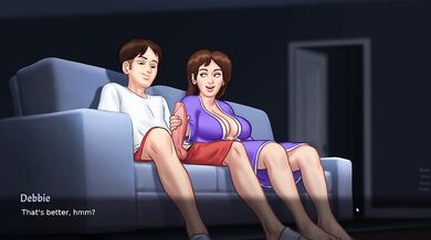 Summertime Saga Debbie New Blowjob Scene
