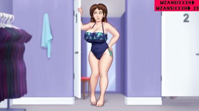 Busty And Horny Stepmom. (Summertime Saga Gameplay)