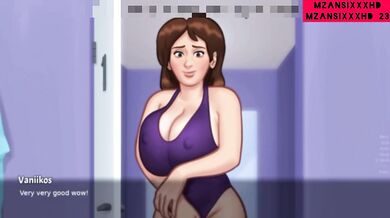 Busty And Horny Stepmom. (Summertime Saga Gameplay)