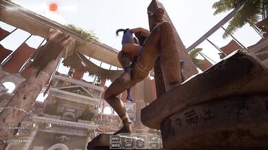 The Ancient Secret Statue Woke Up and Started Dominating Lara in a Rhythmic Motion – 3D Hentai Game