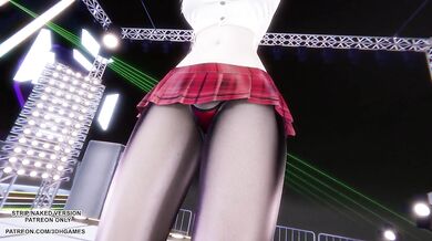[MMD] I Ren - Butt - Ahri Sexy Kpop Dance League of Legends Hentai Uncensored 4K 60FPS