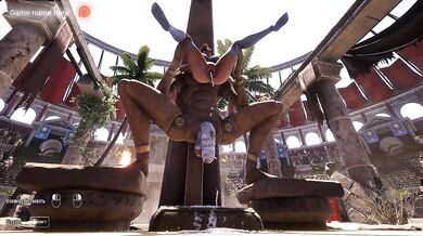 An Ancient Statue Suddenly Awakened and Passionately Took Lara From Behind – 3D Hentai Game. part 2