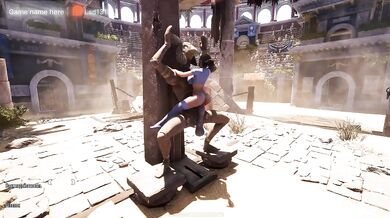 Lara Accidentally Awakened an Ancient Secret Statue That Immediately Took Control of Her – 3D Hentai Game. part 2