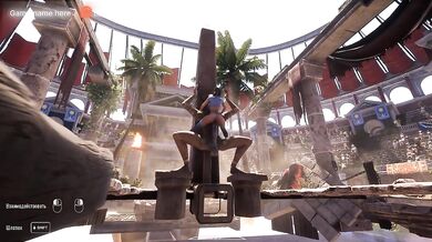 Lara Accidentally Awakened an Ancient Secret Statue That Immediately Took Control of Her – 3D Hentai Game. part 2