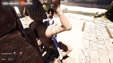 Lara Accidentally Awakened an Ancient Secret Statue That Immediately Took Control of Her – 3D Hentai Game. part 2