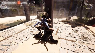 The Ancient Secret Statue Woke Up and Started Dominating Lara in a Rhythmic Motion – 3D Hentai Game. part 2
