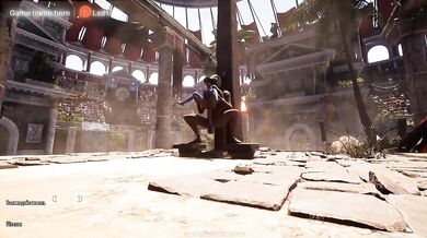 The Ancient Secret Statue Woke Up and Started Dominating Lara in a Rhythmic Motion – 3D Hentai Game. part 2
