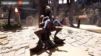 The Ancient Secret Statue Woke Up and Started Dominating Lara in a Rhythmic Motion – 3D Hentai Game. part 2